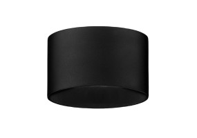 Sieninis lauko šviestuvas ELLIPSES LED BLACK IP54